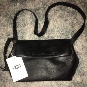 NWT Ugg Australia Jenna Black Crossbody Purse